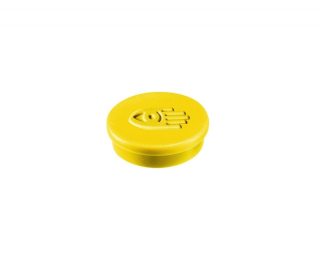 Magnety kulaté 20 mm, 10 kusů - žluté